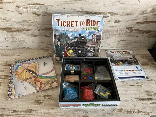 Ticket to ride europe Alan Moon [s957], Hobby en Vrije tijd, Gezelschapsspellen | Bordspellen, Zo goed als nieuw, Ophalen of Verzenden