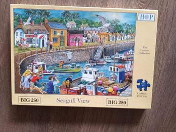 HOP puzzel (Seagull View) BIG 250 / XL beschikbaar voor biedingen