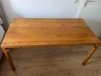 Eikenhouten eettafel, strak design!, Ophalen, Gebruikt, 100 tot 150 cm, Eikenhout