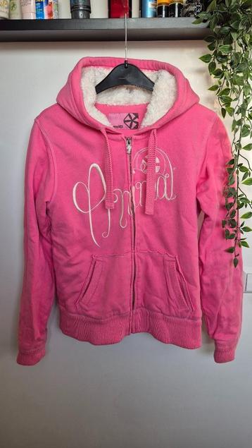 Zacht roze dames vest van Animal | maat M/L beschikbaar voor biedingen