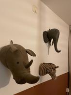 Wanddecoratie dierenkoppen, Ophalen of Verzenden, Zo goed als nieuw, Wanddecoratie