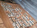 Letter bord, Ophalen, Overige thema's