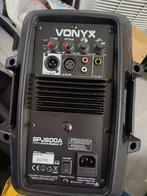 Vonyx SPJ800A Actieve Speaker (3 stuks), Ophalen of Verzenden