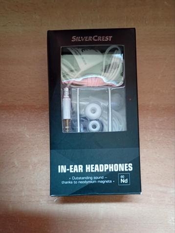 SilverCrest In-Ear Headphones - Nieuw in Verpakking beschikbaar voor biedingen