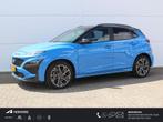 Hyundai Kona 1.0 T-GDI N Line / Navigatie + Apple Carplay/An, Auto's, Hyundai, Gebruikt, Blauw, Origineel Nederlands, 600 kg