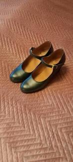 Zwarte leren dansschoenen van Rumpf, maat 38, Ophalen, Gedragen, Zwart