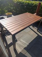 Tuintafel 4 personen, Ophalen, Gebruikt, Rechthoekig, Aluminium