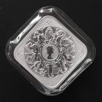 Queens beast baar 1 oz zilver (2025), Postzegels en Munten, Edelmetalen en Baren, Verzenden, Zilver