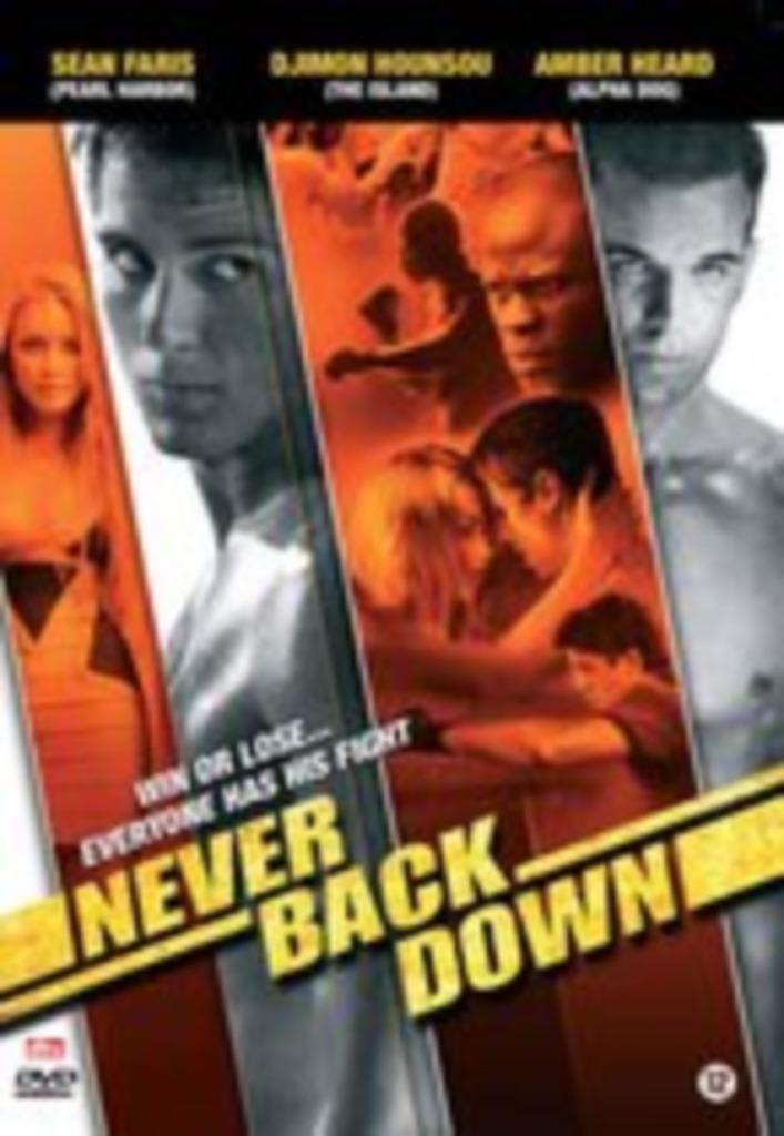 Never Back Down [1550], Cd's en Dvd's, Dvd's | Actie, Zo goed als nieuw, Actie, Alle leeftijden, Ophalen of Verzenden