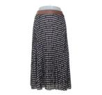 Dante 6 Plissé Rok Grafische Print XL, Kleding | Dames, Rokken, Dante 6, Verzenden, Zwart, Maat 46/48 (XL) of groter