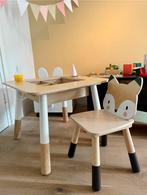 Tenderleaf tafel met vossenstoel, Kinderen en Baby's, Kinderkamer | Tafels en Stoelen, Ophalen, Zo goed als nieuw, Tafel(s) en Stoel(en)