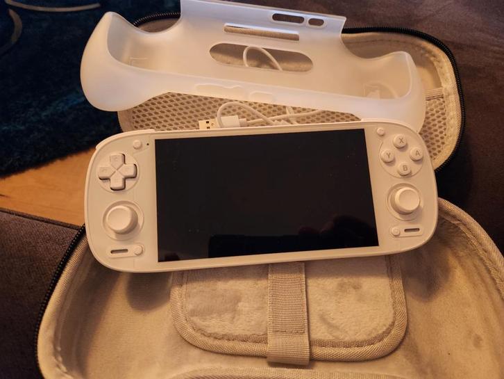 Retroid Pocket 5 +  TPU grip/case/screenprotector (nieuw), Spelcomputers en Games, Spelcomputers | Overige, Nieuw, Ophalen of Verzenden