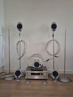 KEF 5.1 Surround Set | Onkyo AVR | Jamo Sub | Home Cinema, Gebruikt, 70 watt of meer, 5.1-systeem, Overige spelers