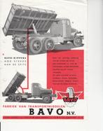 BAVO kipperbrochure uit 1964, Gelezen, Overige merken, Verzenden