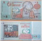 Uruguay 5 Pesos 1998 P-80 UNC, Ophalen of Verzenden, Zuid-Amerika