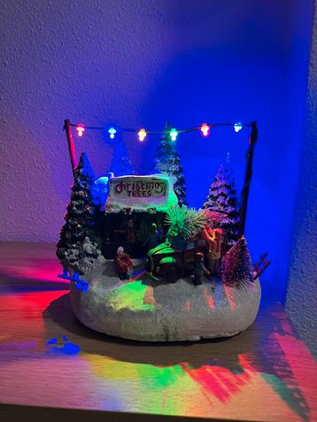 Kerstboom verkoop kerstdorp kersthuisje beschikbaar voor biedingen
