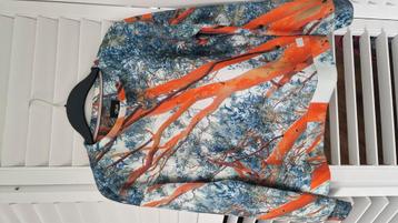 GSUS gekleurde sweater shirt top glanzende top beschikbaar voor biedingen