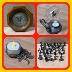 086 Diverse Tinnen voorwerpen miniaturen / klok, Antiek en Kunst, Antiek | Tin, Ophalen of Verzenden