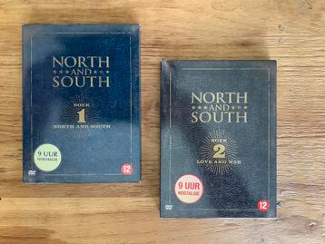 North and South, boek 1 & 2 compleet totaal 18 uur spanning. beschikbaar voor biedingen