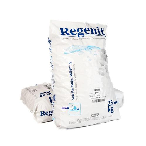 Regenit onthardingszout tabletten 25 kg gratis thuisbezorgd, Witgoed en Apparatuur, Waterontharders, Nieuw, Waterontharder met zout