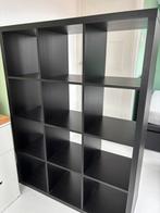 Kallax Ikea kast - zwart - vakkenkast, Huis en Inrichting, Kasten | Overige, Ophalen, Gebruikt