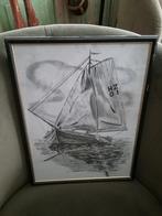 HUIZER BOTTER.. ( TEKENING ..PLAAT ..PRENT..) ???, Antiek en Kunst, Ophalen of Verzenden