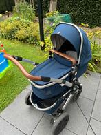 Zeer complete Joolz Geo Parrot Blue kinder/wandelwagen, Kinderen en Baby's, Kinderwagens en Combinaties, Zo goed als nieuw, Combiwagen