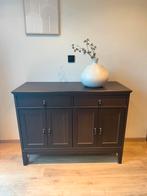 Dressoir / ladekast deuren IDANÄS kast donkerbruin hout look, Huis en Inrichting, Ophalen, Zo goed als nieuw, 25 tot 50 cm