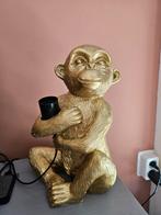 Gouden apen lamp, Minder dan 50 cm, Overige materialen, Geen, Ophalen of Verzenden