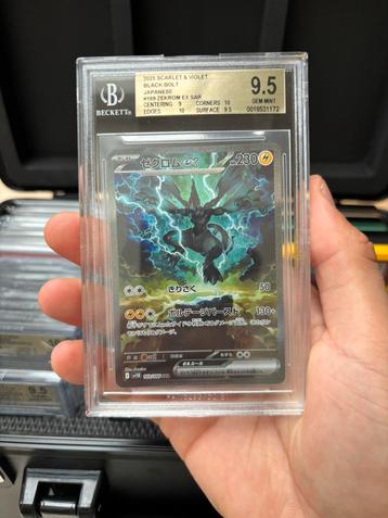 Pokemon Zekrom EX Black Bolt Bgs 9.5 Beckett psa 10 169/086 beschikbaar voor biedingen