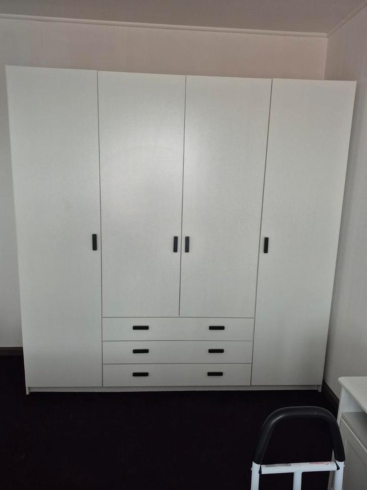 Grote kledingkast met lades, Huis en Inrichting, Kasten | Kledingkasten, Zo goed als nieuw, 200 cm of meer, 150 tot 200 cm, 50 tot 75 cm