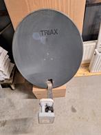 Trax schotel antenne met dubbele kop, Audio, Tv en Foto, Schotelantennes, Ophalen, Zo goed als nieuw