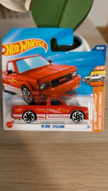 Hot Wheels '91 GMC Syclone - Zo Goed Als Nieuw! beschikbaar voor biedingen