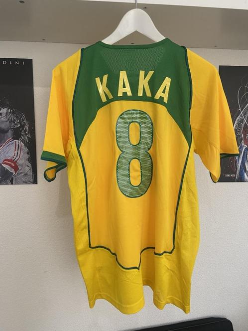 #RS002 Retro shirt Kaka (Brazilië) te koop! Maat M, Sport en Fitness, Voetbal, Nieuw, Shirt, Maat M, Verzenden