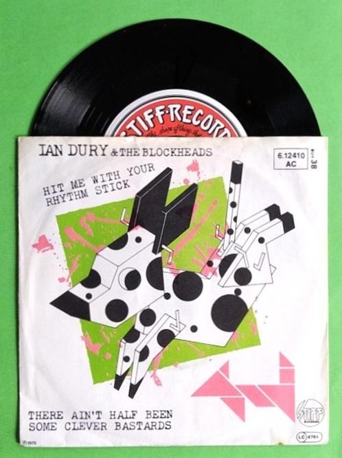 Ian Dury - Hit me with your rhythm stick (DE), Cd's en Dvd's, Vinyl Singles, Single, 7 inch, Verzenden