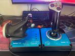 Saitek X45 hotas tekoop, Computers en Software, Joysticks, Ophalen of Verzenden, Gebruikt