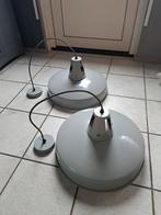 2 Industrieële hanglampen, Huis en Inrichting, Ophalen, Gebruikt, Minder dan 50 cm