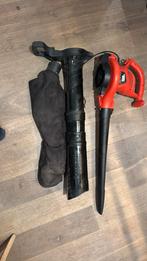 Bladblazer en bladopzuiger, Tuin en Terras, Bladblazers, Ophalen, Black & Dekker, Handgedragen, Zo goed als nieuw