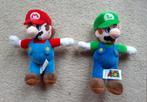 Te koop Mario en Luigi pluche knuffels van SuperMario, NIEUW, Kinderen en Baby's, Speelgoed | Knuffels en Pluche, Nieuw, Overige typen