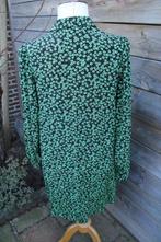 Doorknoopjurk zwart/ groen MSCH mt S Vaste prijs AANBIEDING, Kleding | Dames, Msch Copenhagen, Ophalen of Verzenden, Zo goed als nieuw