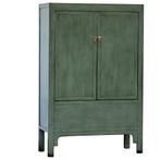 Chinese kast / Chinees dressoir / Groen Hoogglans, Nieuw, Ophalen of Verzenden