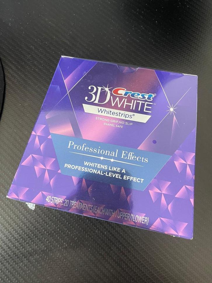 3D Whitening Strips - Crest - Whitestrips - 20 Strips - Doos, Sieraden, Tassen en Uiterlijk, Uiterlijk | Mondverzorging, Nieuw