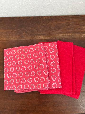 Theedoeken en handdoeken beschikbaar voor biedingen