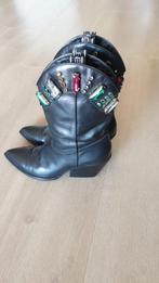 Western boots van Elena Iachi 38, Hoge laarzen, Zwart, Ophalen of Verzenden, Zo goed als nieuw