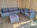 Tuinset, Tuin en Terras, Tuinsets en Loungesets, Ophalen, Gebruikt, Wicker, Bank