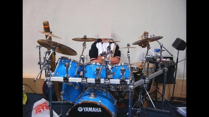 Yamaha drumkit DP series zeer compleet, Muziek en Instrumenten, Drumstellen en Slagwerk, Ophalen