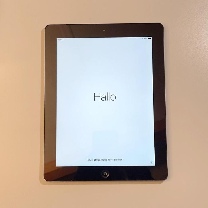 iPad 4, 32 GB, Wifi + 4G, leeg en klaar voor gebruik, Computers en Software, Apple iPads, Gebruikt, Apple iPad, Wi-Fi en Mobiel internet