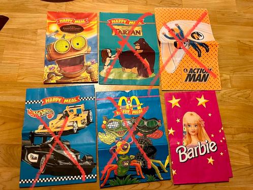 Happy Meal zakjes McDonalds jaren 90!, Verzamelen, Overige Verzamelen, Zo goed als nieuw, Ophalen of Verzenden