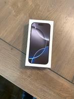 Nieuwe in gesealde doos. iphone 16 pro Black Titanium 128GB, Telecommunicatie, Mobiele telefoons | Apple iPhone, 128 GB, Zwart