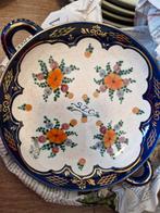 Regina Gouda Schaal met Bloemen, Antiek en Kunst, Ophalen of Verzenden